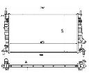 Radiator, racire motor NRF 55327</br>Piesa auto pentru Radiator racire apa/ ulei