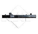 Radiator, racire motor NRF 55329</br>Piesa auto pentru Radiator racire apa/ ulei