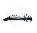Radiator, racire motor NRF 55341</br>Piesa auto pentru Radiator racire apa/ ulei