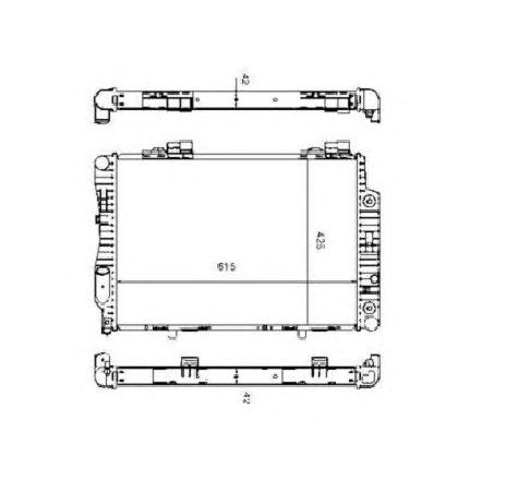 Radiator, racire motor NRF 55345</br>Piesa auto pentru Radiator racire apa/ ulei Radiator, racire motor NRF 55345</br>Piesa auto pentru Radiator racire apa/ ulei