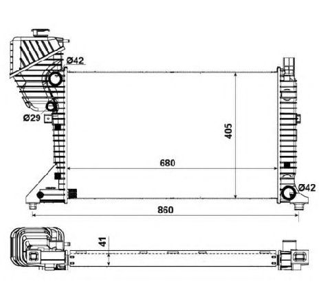 Radiator, racire motor NRF 55348A</br>Piesa auto pentru Radiator racire apa/ ulei Radiator, racire motor NRF 55348A</br>Piesa auto pentru Radiator racire apa/ ulei