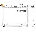 Radiator, racire motor NRF 55426