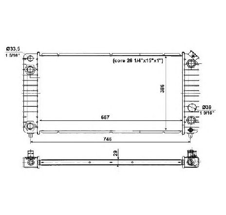 Radiator, racire motor NRF 56011</br>Piesa auto pentru Radiator racire apa/ ulei Radiator, racire motor NRF 56011</br>Piesa auto pentru Radiator racire apa/ ulei