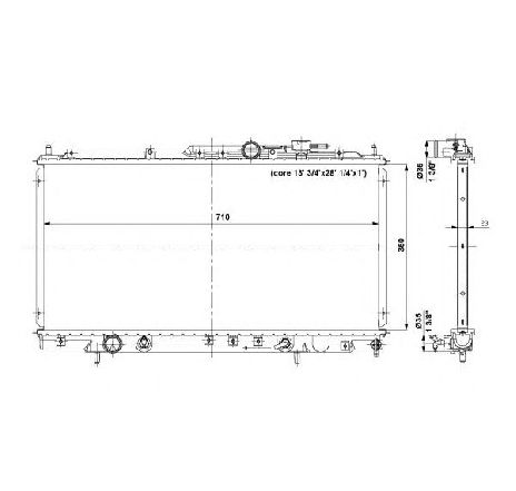Radiator, racire motor NRF 56019</br>Piesa auto pentru Radiator racire apa/ ulei Radiator, racire motor NRF 56019</br>Piesa auto pentru Radiator racire apa/ ulei