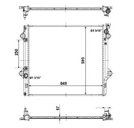 Radiator, racire motor NRF 56104</br>Piesa auto pentru Radiator racire apa/ ulei Radiator, racire motor NRF 56104</br>Piesa auto pentru Radiator racire apa/ ulei