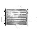 Radiator, racire motor NRF 58017</br>Piesa auto pentru Radiator racire apa/ ulei