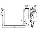 Radiator, racire motor NRF 58067</br>Piesa auto pentru Radiator racire apa/ ulei