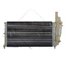 Radiator, racire motor NRF 58072</br>Piesa auto pentru Radiator racire apa/ ulei