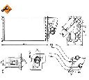 Schimbator caldura, incalzire habitaclu NRF 58081</br>Piesa auto pentru Incalzire