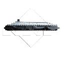 Radiator, racire motor NRF 58107</br>Piesa auto pentru Radiator racire apa/ ulei