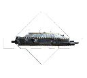 Radiator, racire motor NRF 58155</br>Piesa auto pentru Radiator racire apa/ ulei