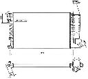 Radiator, racire motor NRF 58174