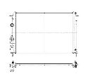 Radiator, racire motor NRF 58175</br>Piesa auto pentru Radiator racire apa/ ulei