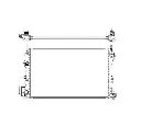 Radiator, racire motor NRF 58203