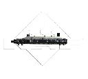 Radiator, racire motor NRF 58215</br>Piesa auto pentru Radiator racire apa/ ulei
