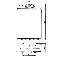 Schimbator caldura, incalzire habitaclu NRF 58255</br>Piesa auto pentru Incalzire