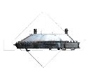 Radiator, racire motor NRF 58259</br>Piesa auto pentru Radiator racire apa/ ulei