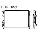 Radiator, racire motor NRF 58325</br>Piesa auto pentru Radiator racire apa/ ulei