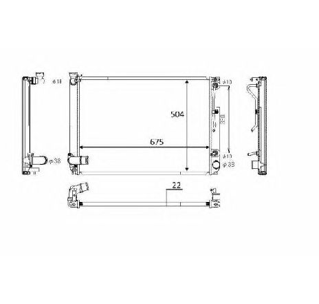 Radiator, racire motor NRF 58391</br>Piesa auto pentru Radiator racire apa/ ulei Radiator, racire motor NRF 58391</br>Piesa auto pentru Radiator racire apa/ ulei