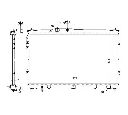 Radiator, racire motor NRF 58419