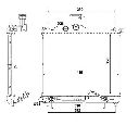 Radiator, racire motor NRF 58425