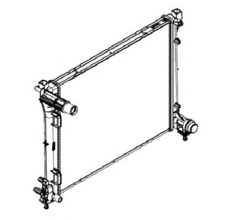 Radiator, racire motor NRF 58432</br>Piesa auto pentru Radiator racire apa/ ulei Radiator, racire motor NRF 58432</br>Piesa auto pentru Radiator racire apa/ ulei