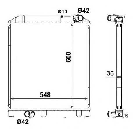 Radiator, racire motor NRF 58442</br>Piesa auto pentru Radiator racire apa/ ulei Radiator, racire motor NRF 58442</br>Piesa auto pentru Radiator racire apa/ ulei