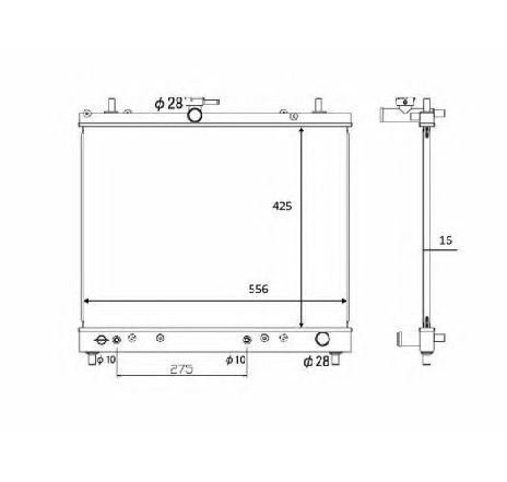 Radiator, racire motor NRF 58446</br>Piesa auto pentru Radiator racire apa/ ulei Radiator, racire motor NRF 58446</br>Piesa auto pentru Radiator racire apa/ ulei