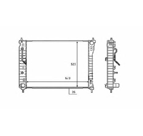 Radiator, racire motor NRF 58449</br>Piesa auto pentru Radiator racire apa/ ulei Radiator, racire motor NRF 58449</br>Piesa auto pentru Radiator racire apa/ ulei