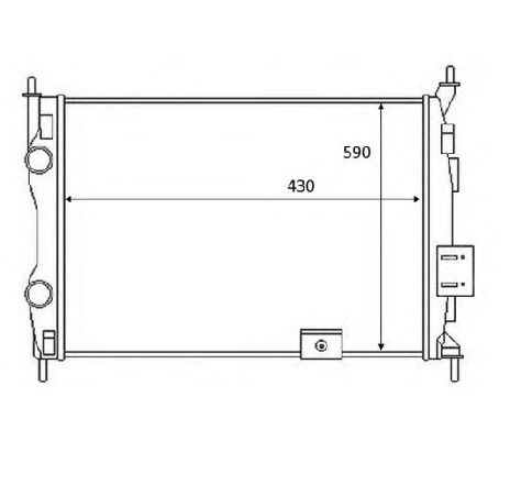 Radiator, racire motor NRF 58459</br>Piesa auto pentru Radiator racire apa/ ulei Radiator, racire motor NRF 58459</br>Piesa auto pentru Radiator racire apa/ ulei