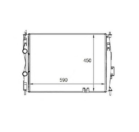 Radiator, racire motor NRF 58461</br>Piesa auto pentru Radiator racire apa/ ulei Radiator, racire motor NRF 58461</br>Piesa auto pentru Radiator racire apa/ ulei