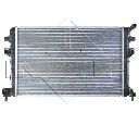 Radiator, racire motor NRF 58471</br>Piesa auto pentru Radiator racire apa/ ulei