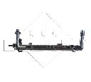 Radiator, racire motor NRF 58471</br>Piesa auto pentru Radiator racire apa/ ulei