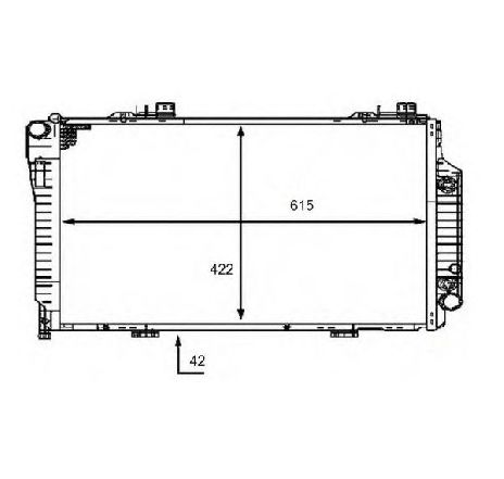 Radiator, racire motor NRF 58483</br>Piesa auto pentru Radiator racire apa/ ulei Radiator, racire motor NRF 58483</br>Piesa auto pentru Radiator racire apa/ ulei