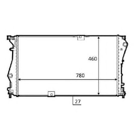 Radiator, racire motor NRF 58498</br>Piesa auto pentru Radiator racire apa/ ulei Radiator, racire motor NRF 58498</br>Piesa auto pentru Radiator racire apa/ ulei