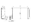 Schimbator caldura, incalzire habitaclu NRF 58524