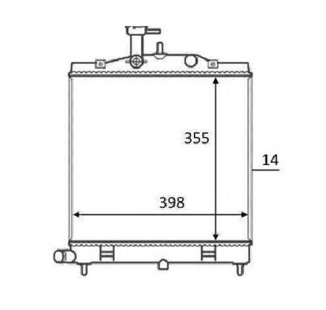 Radiator, racire motor NRF 58528</br>Piesa auto pentru Radiator racire apa/ ulei Radiator, racire motor NRF 58528</br>Piesa auto pentru Radiator racire apa/ ulei