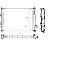 Radiator, racire motor NRF 58540