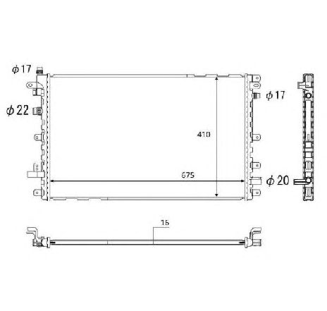 Radiator, racire motor NRF 58569</br>Piesa auto pentru Radiator racire apa/ ulei Radiator, racire motor NRF 58569</br>Piesa auto pentru Radiator racire apa/ ulei