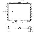 Radiator, racire motor NRF 58579