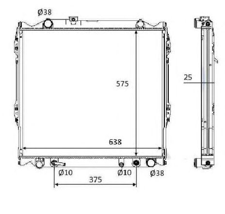 Radiator, racire motor NRF 58648</br>Piesa auto pentru Radiator racire apa/ ulei Radiator, racire motor NRF 58648</br>Piesa auto pentru Radiator racire apa/ ulei