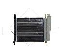 Radiator, racire motor NRF 58730</br>Piesa auto pentru Radiator racire apa/ ulei