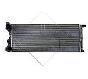 Radiator, racire motor NRF 58742</br>Piesa auto pentru Radiator racire apa/ ulei
