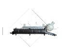 Radiator, racire motor NRF 58755</br>Piesa auto pentru Radiator racire apa/ ulei