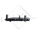 Radiator, racire motor NRF 58868</br>Piesa auto pentru Radiator racire apa/ ulei