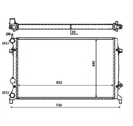Radiator, racire motor NRF 59057</br>Piesa auto pentru Radiator racire apa/ ulei Radiator, racire motor NRF 59057</br>Piesa auto pentru Radiator racire apa/ ulei