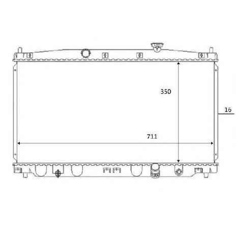 Radiator, racire motor NRF 59066</br>Piesa auto pentru Radiator racire apa/ ulei Radiator, racire motor NRF 59066</br>Piesa auto pentru Radiator racire apa/ ulei