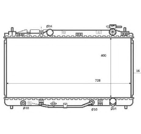 Radiator, racire motor NRF 59079</br>Piesa auto pentru Radiator racire apa/ ulei Radiator, racire motor NRF 59079</br>Piesa auto pentru Radiator racire apa/ ulei