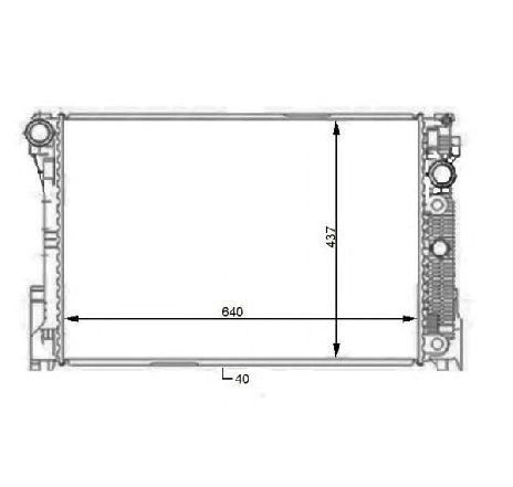 Radiator, racire motor NRF 59108</br>Piesa auto pentru Radiator racire apa/ ulei Radiator, racire motor NRF 59108</br>Piesa auto pentru Radiator racire apa/ ulei