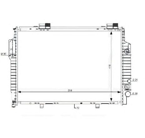 Radiator, racire motor NRF 59111</br>Piesa auto pentru Radiator racire apa/ ulei Radiator, racire motor NRF 59111</br>Piesa auto pentru Radiator racire apa/ ulei
